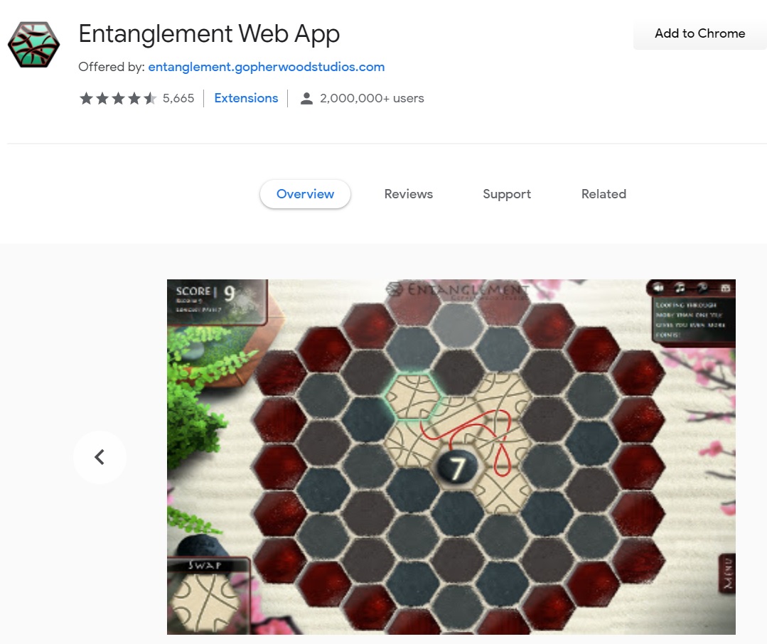 Entanglement Web App