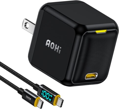 AOHI pd 充電器 65w 対応 USB‐C ac アダプター